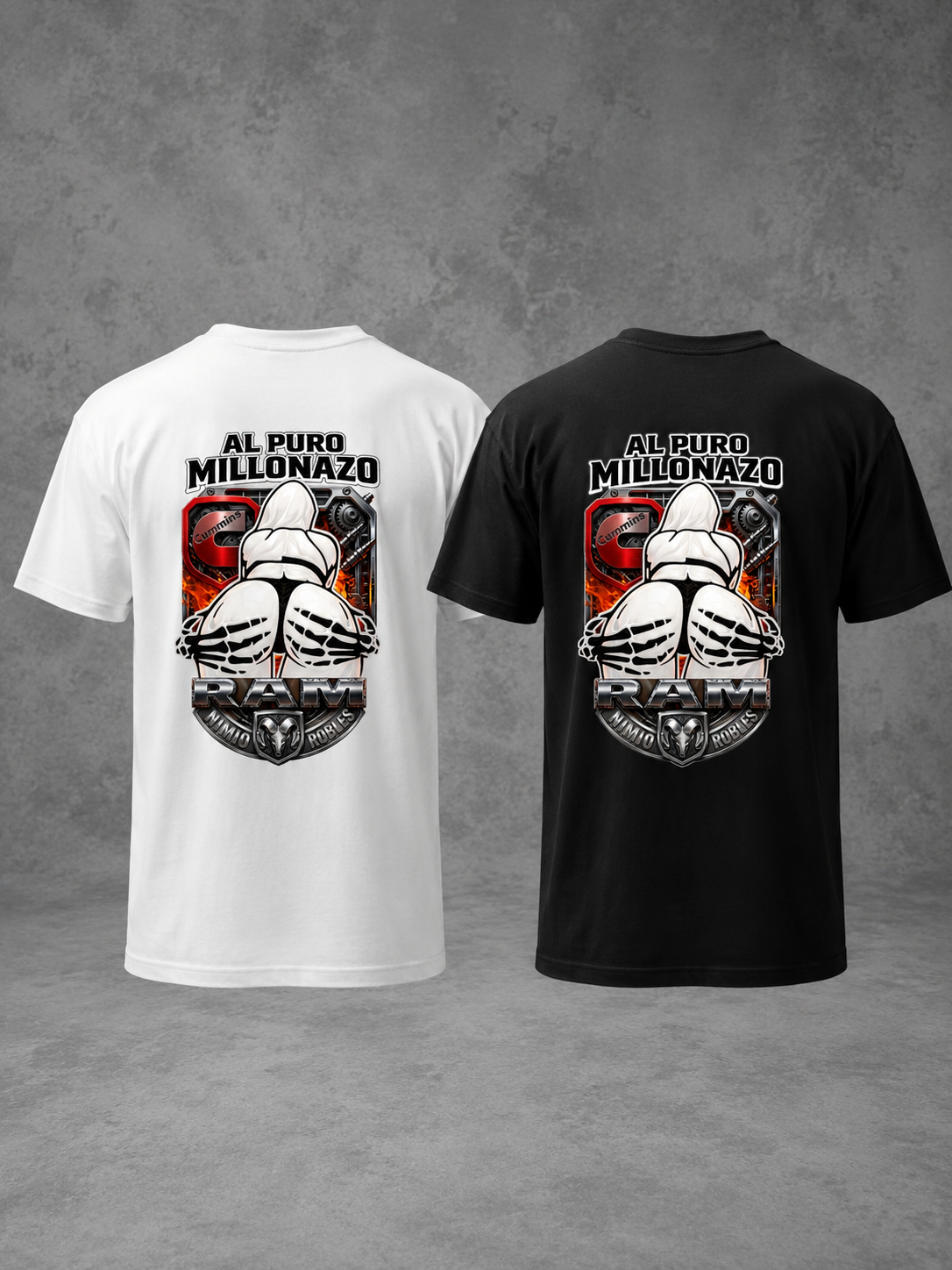 T-Shirt: Skeleton Grip